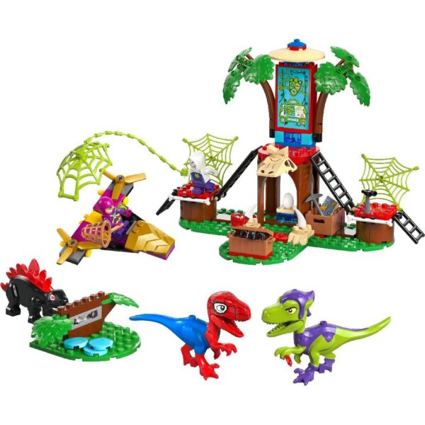 Lego Spidey and Friends 11200 Spidey en Gobby's Raptorstrijd bij de Boomhut - Afbeelding 2