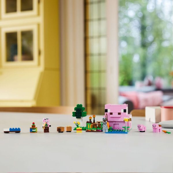 Lego Minecraft 21268 Het Huis Van Het Biggetje - Afbeelding 3