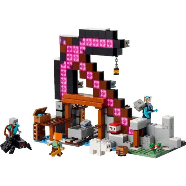 Lego Minecraft 21277 De Pikhouweelmijn - Afbeelding 2