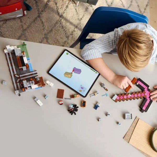 Lego Minecraft 21277 De Pikhouweelmijn - Afbeelding 4