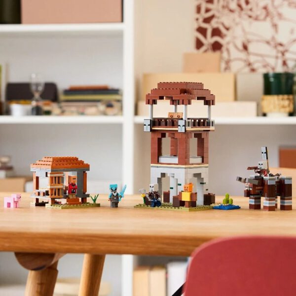 Lego Minecraft 21278 De Plunderaar Buitenpost en Verwoester - Afbeelding 3