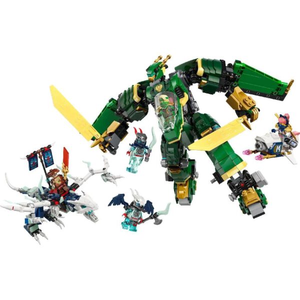 Lego Ninjago 71845 Lloyds Vliegtuigmecha - Afbeelding 2
