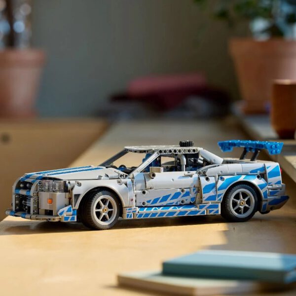 Lego Technic 42210 2 Fast 2 Furious Nissan Skyline GTR (R34) Auto - Afbeelding 4