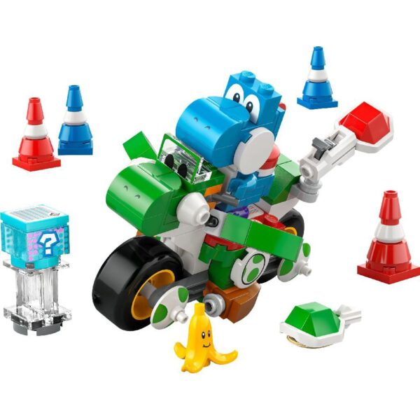 Lego Super Mario 72031 Mario Kart Yoshi-Crosser + Geluid - Afbeelding 2