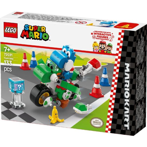 Lego Super Mario 72031 Mario Kart Yoshi-Crosser + Geluid - Afbeelding 3