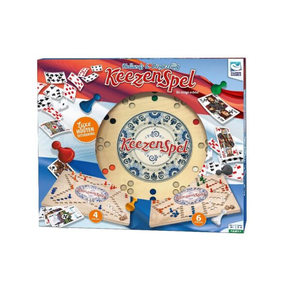 Clown Games Houten Keezenspel - Afbeelding 3