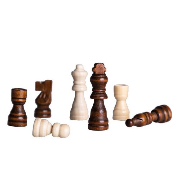 Clown Games Houten Schaakstukken - Afbeelding 2
