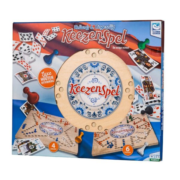 Clown Games Houten Keezenspel - Afbeelding 2