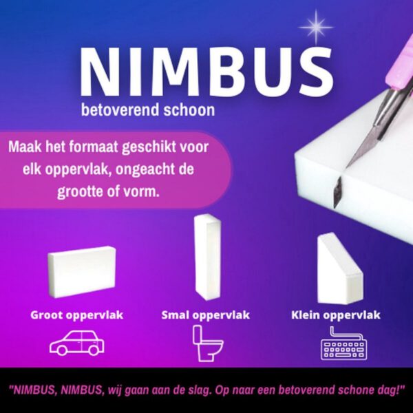Nimbus Wonderspons 72 Stuks - Afbeelding 4