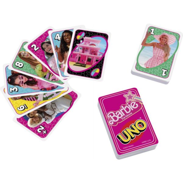 UNO Barbie The Movie Kaartspel - Afbeelding 3