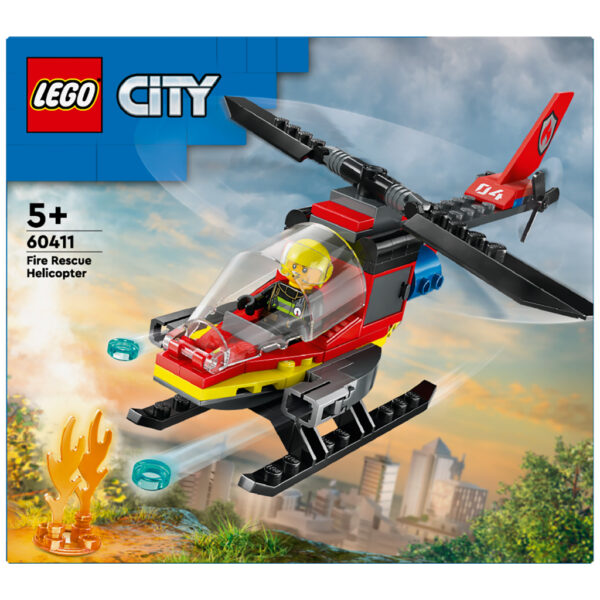 Lego 60411 Brandweerhelikopter - Afbeelding 5