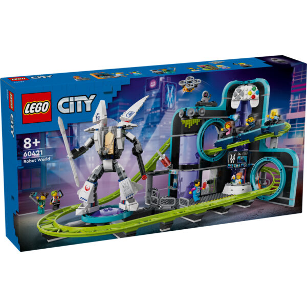 Lego 60421 City Achtbaan In Robotwereld - Afbeelding 5