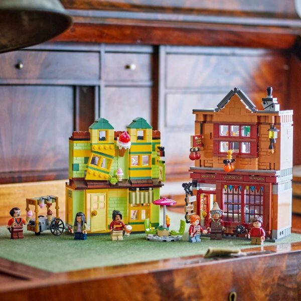 Lego Harry Potter 76452 Zwik & Zwachtels Zwerkbalpaleis en IJssalon - Afbeelding 3