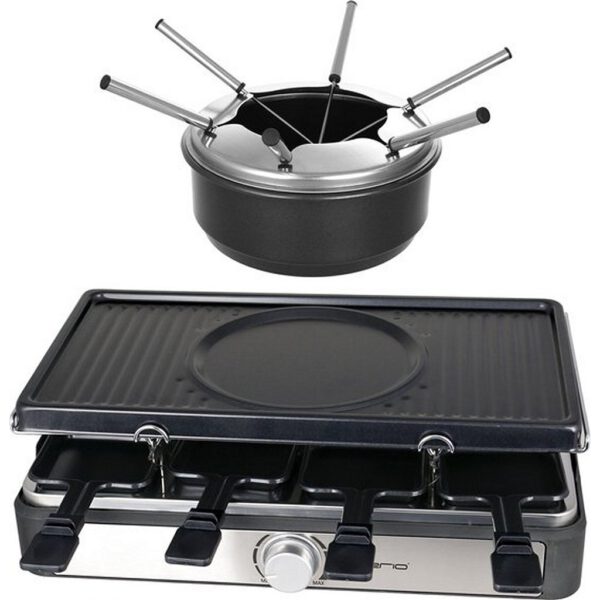 Emerio RG-124930 Gourmet en Fondue Set Zwart/RVS - Afbeelding 2