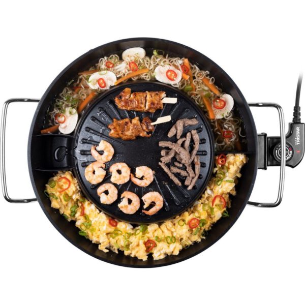 Tristar PZ-9131 Koreaanse Grill en Kookpot Zwart - Afbeelding 2
