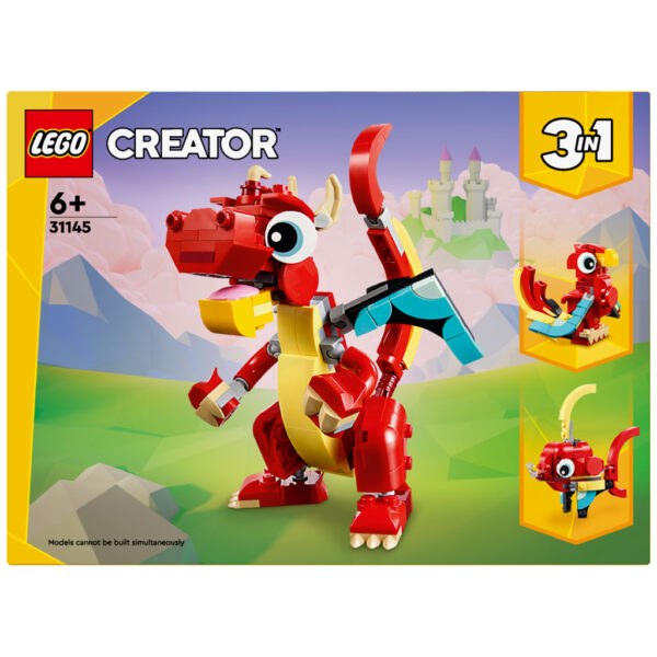 Lego Creator 31145 3in1 Red Dragon - Afbeelding 5