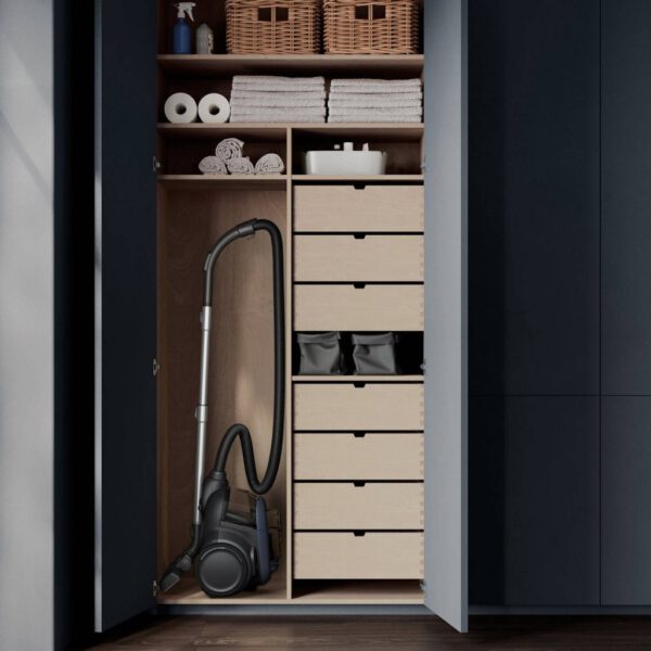 AEG AL61C4DB Stofzuiger Zonder Zak 700W Donkerblauw/Zwart - Afbeelding 5