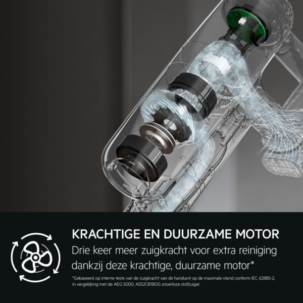 AEG AP71UB14DB Ultimate 7000 Accu Steelstofzuiger Antraciet - Afbeelding 6
