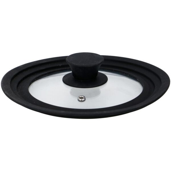 Alpina Glazen Deksel met Siliconen Rand 16/18/20 cm - Afbeelding 2
