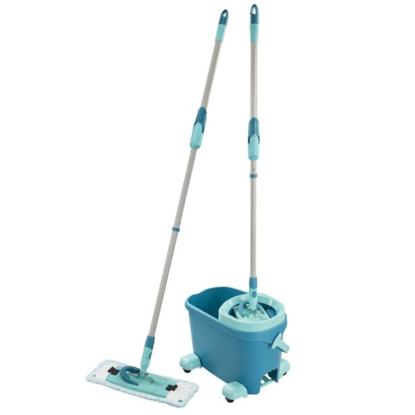 Leifheit Clean Twist M Ergo Mobiel Vloerwisser Set Turquoise - Afbeelding 5