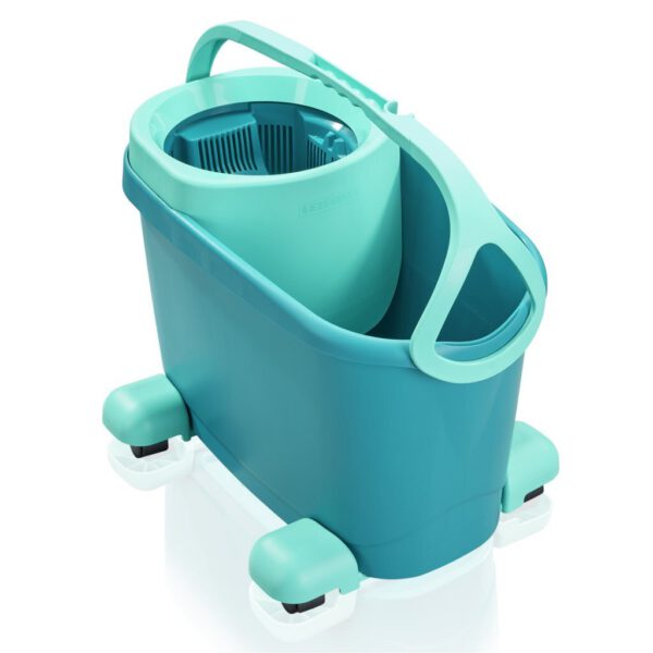Leifheit Clean Twist M Ergo Mobiel Vloerwisser Set Turquoise - Afbeelding 2