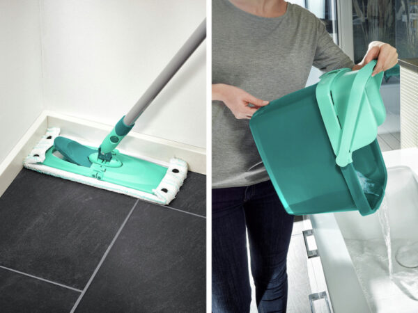 Leifheit 55379 Combi Clean Vloerwisser M 33 cm Compleet Systeem Micro Duo + Static Plus - Afbeelding 2