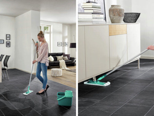 Leifheit 55379 Combi Clean Vloerwisser M 33 cm Compleet Systeem Micro Duo + Static Plus - Afbeelding 4