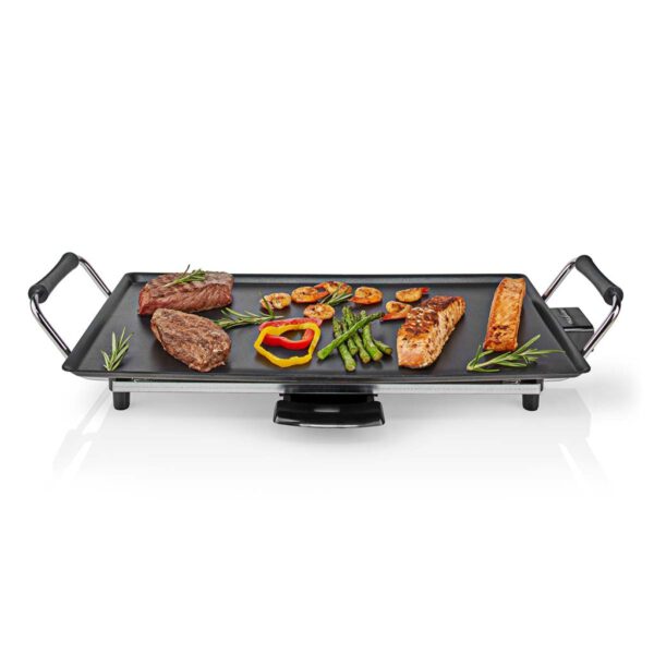 Nedis FCTE110EBK50 Teppanyaki Tafelgrill Zwart - Afbeelding 2