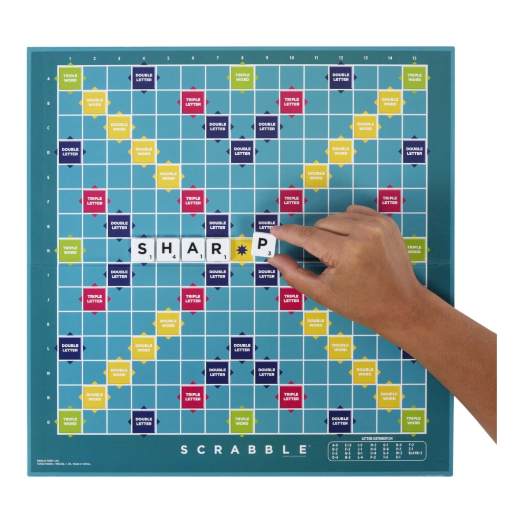 Mattel Scrabble Original - Afbeelding 4
