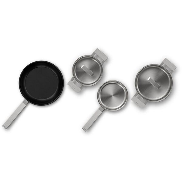 Bosch HEZ9SE040 Pannenset 4-delig Glas/RVS - Afbeelding 2