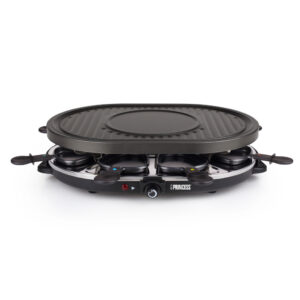 Princess 162700 Gourmetset 8 Persoons Zwart/RVS