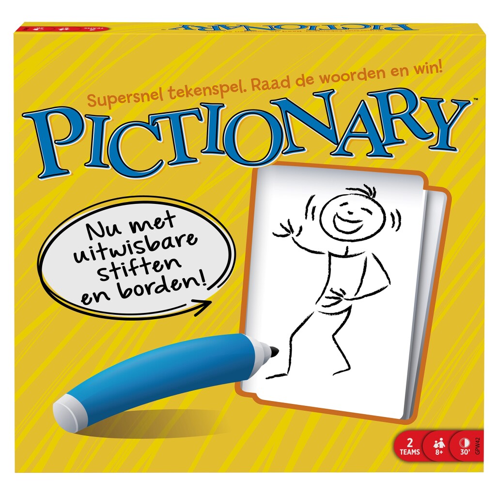 Mattel Pictionary Bordspel - Afbeelding 2