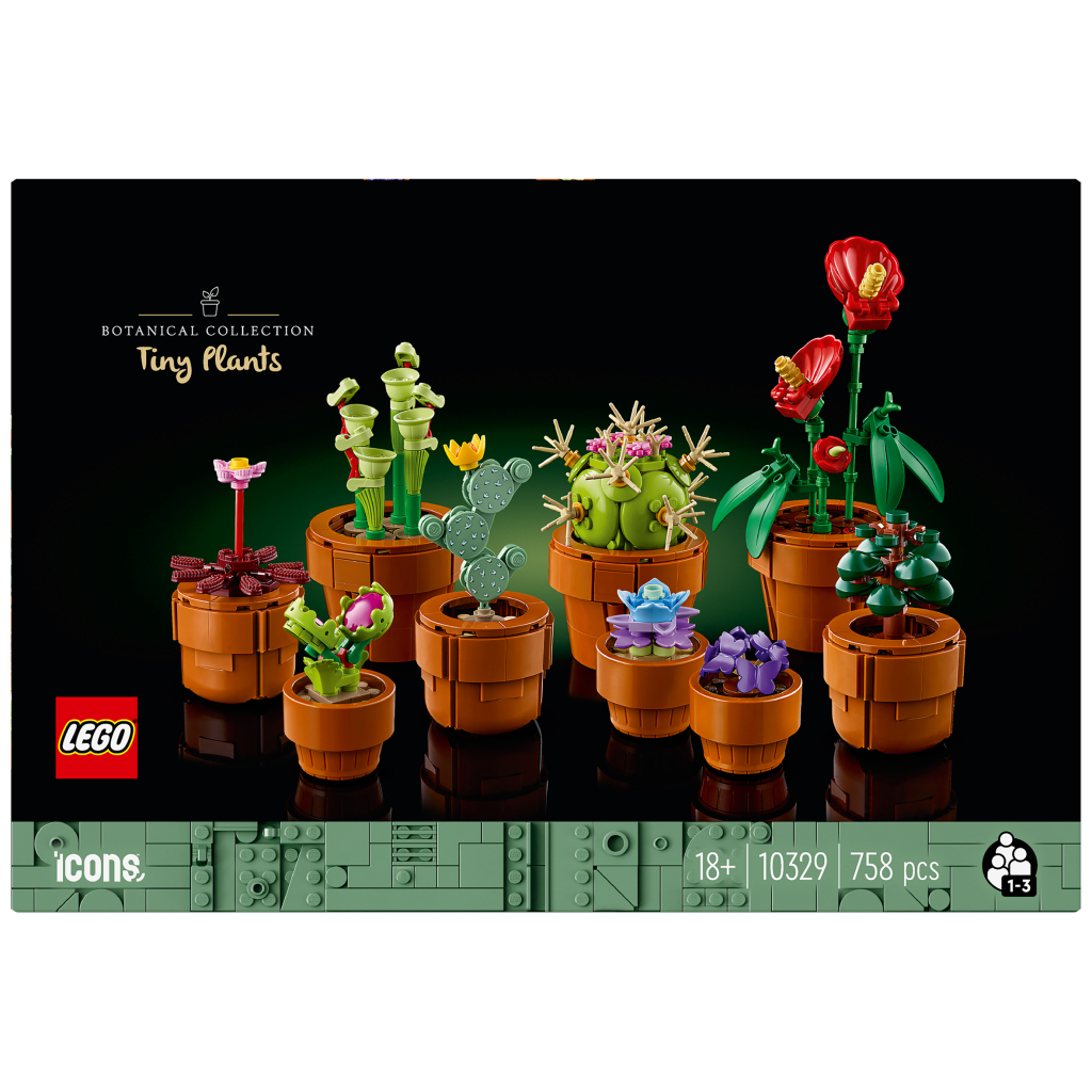 Lego Icons 10329 Botanical Miniplantjes - Afbeelding 4