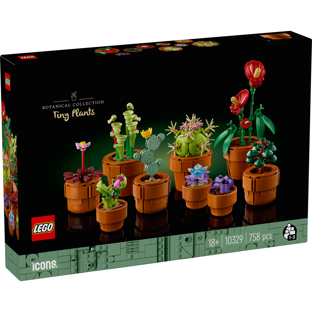 Lego Icons 10329 Botanical Miniplantjes - Afbeelding 5