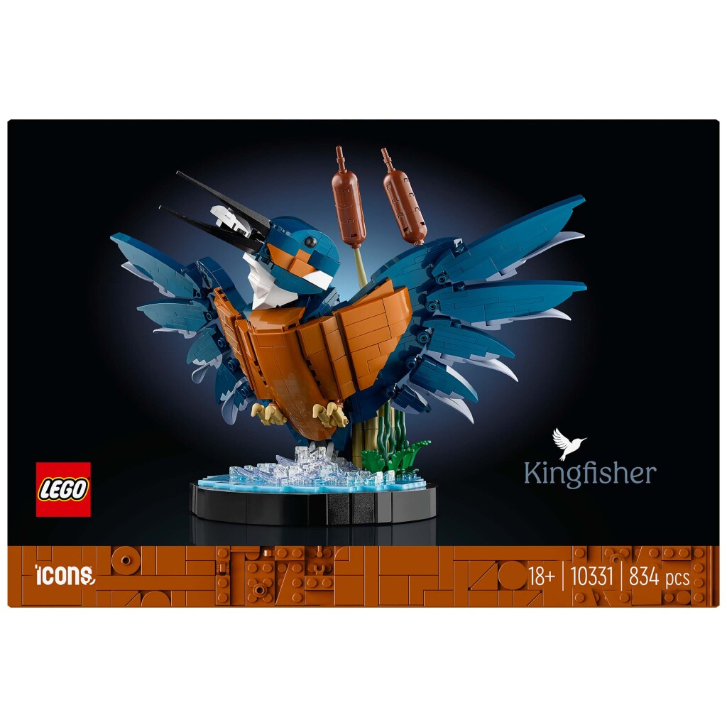 Lego 10331 Icons Fauna Ijsvogel - Afbeelding 5