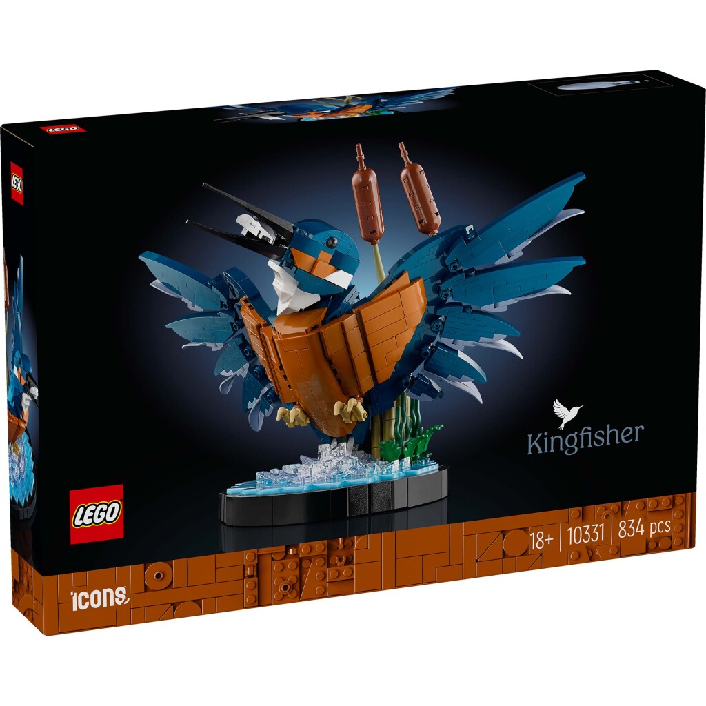 Lego 10331 Icons Fauna Ijsvogel - Afbeelding 6