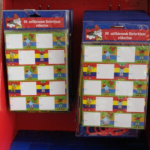 30 Zelfklevende Sinterklaas Etiketten
