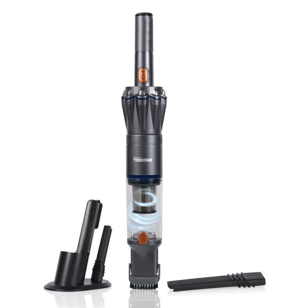 Tristar KR-3160 Kruimelzuiger met Docking Station Zwart - Afbeelding 2