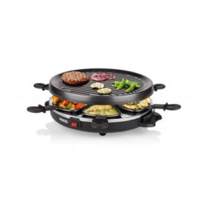 Princess 162725 Gourmetset/Raclette 6 Persoons Zwart