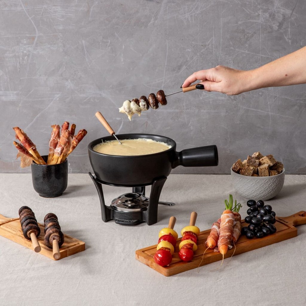Boska Fondueset Nero 1.3L Zwart - Afbeelding 2
