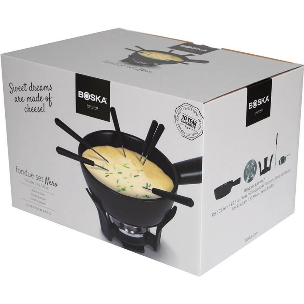 Boska Fondueset Nero 1.3L Zwart - Afbeelding 3