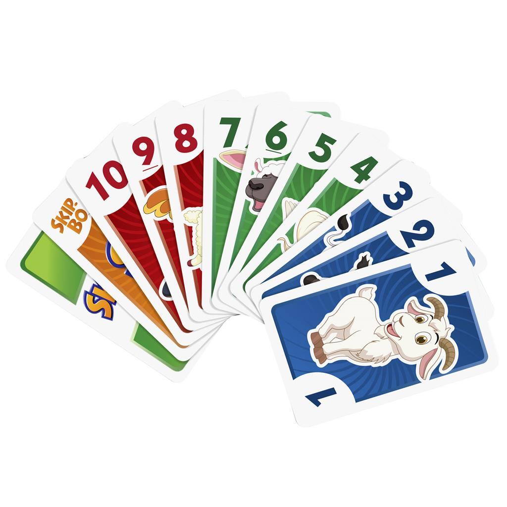 Mattel Skip-Bo Junior Kaartspel - Afbeelding 3