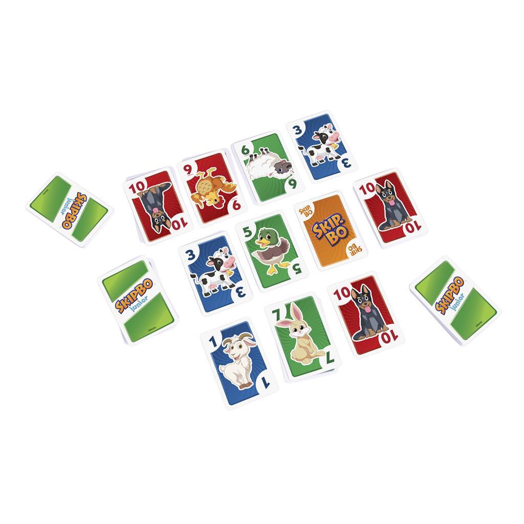 Mattel Skip-Bo Junior Kaartspel - Afbeelding 4
