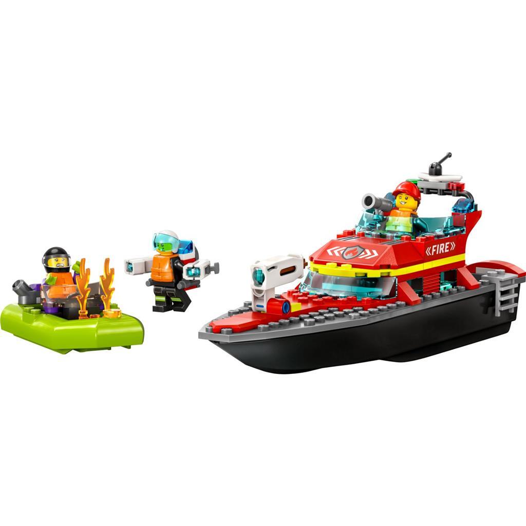 Lego City 60373 Reddingsboot Brand - Afbeelding 2