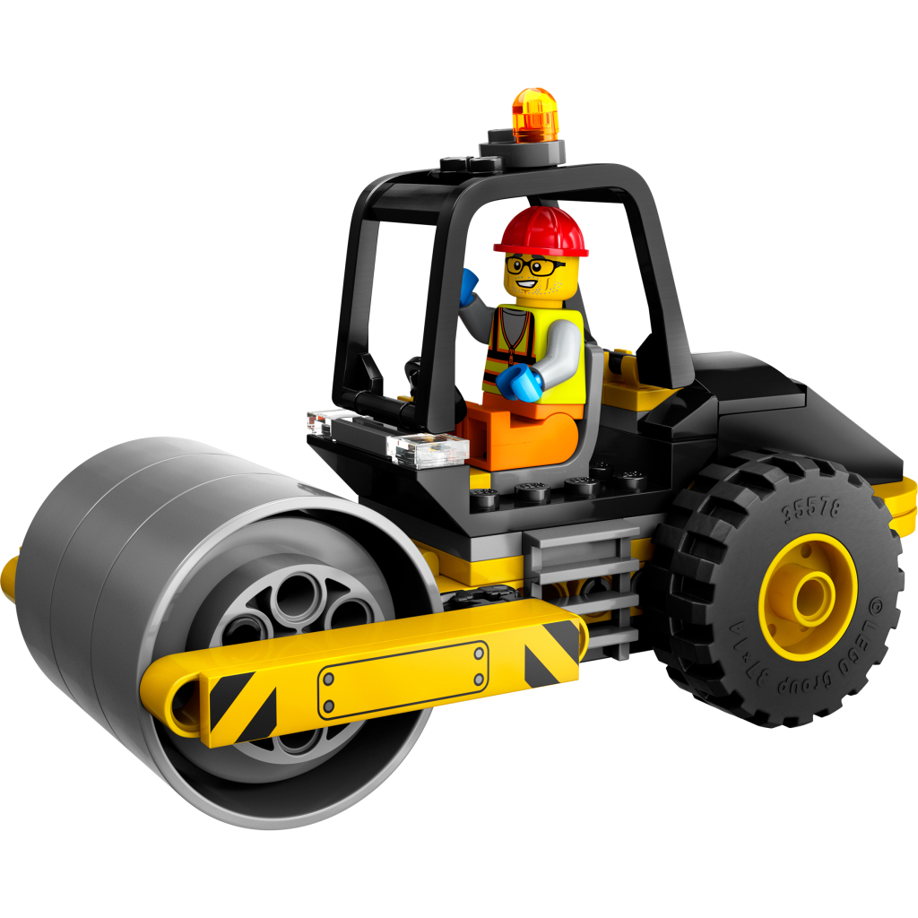 Lego 60401 City Vehicles Construction Steamroller - Afbeelding 2