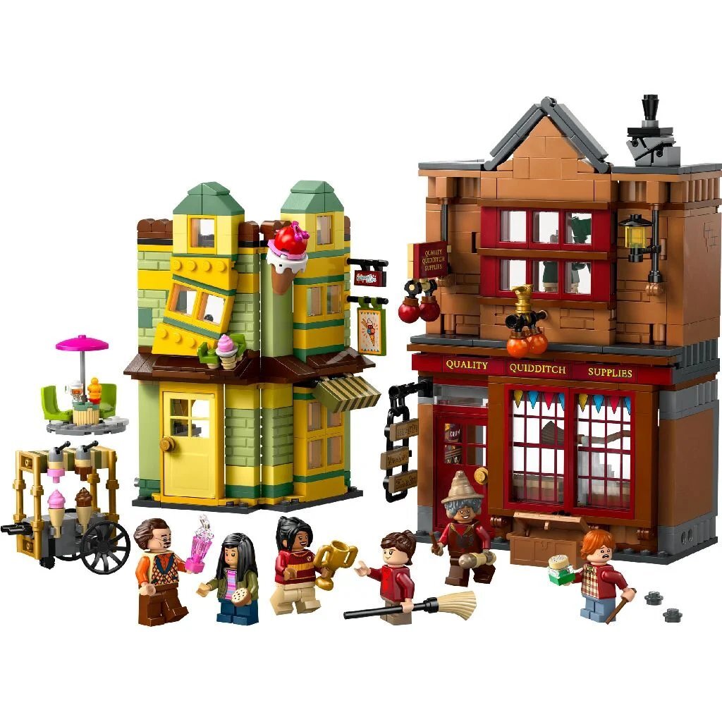 Lego Harry Potter 76452 Zwik & Zwachtels Zwerkbalpaleis en IJssalon - Afbeelding 2