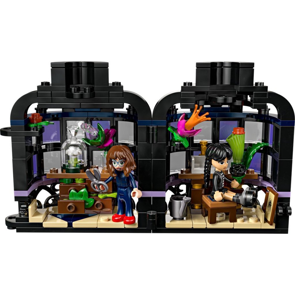 Lego Wednesday 76784 Zwarte Dahlia - Afbeelding 3