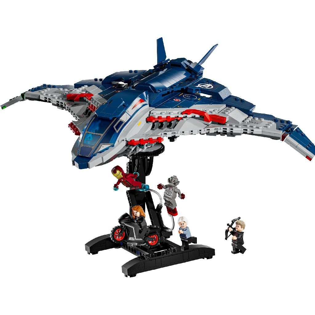 Lego Super Heroes 76325 Marvel Avengers Age of Ultron Quinjet - Afbeelding 2