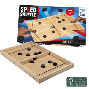 Clown Games Speed Shuffle Sling Puck Hout