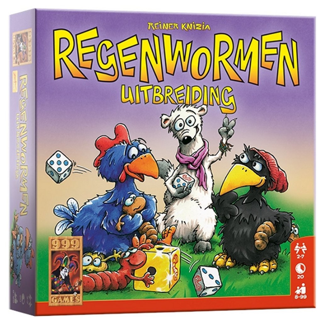 999 Games Regenwormen Uitbreiding - Afbeelding 2